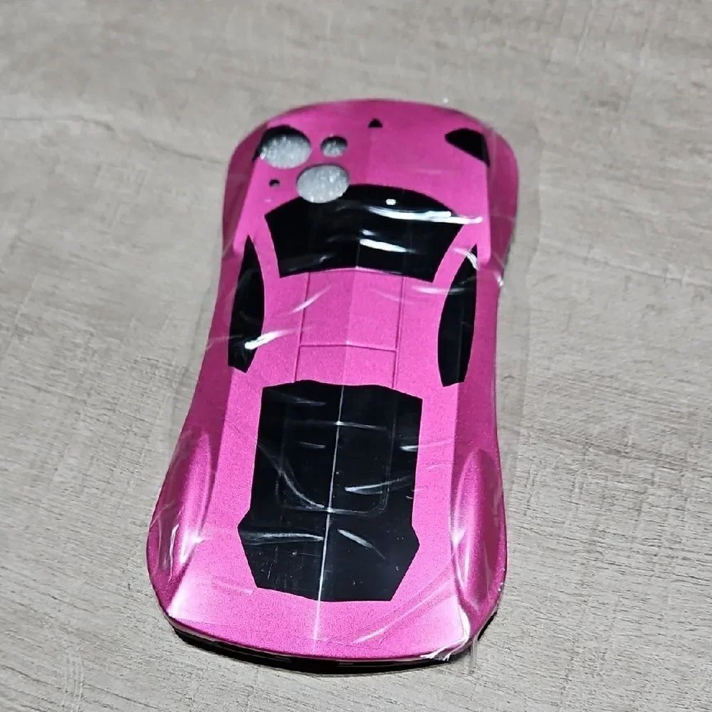 Pink 🎁 Car-Shaped IPhone Case
